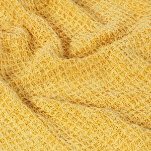 VIDAXL Couverture En Coton 220 X 250 Cm Jaune Moutarde styles dernier cri 15
