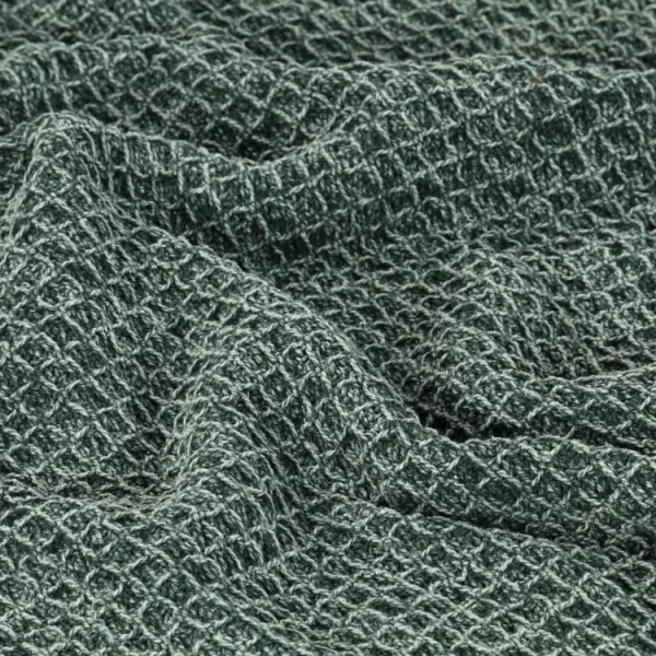 site en ligne VIDAXL Couverture En Coton 125 X 150 Cm Vert Fonce 6