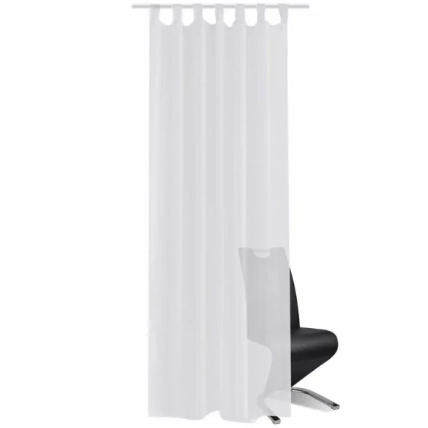 soldes TODAY Rideau à Oeillets Isolant Double Face En Polyester 140×240 Cm 5