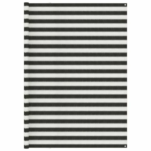 VIDAXL Tapis De Tente 250×350 Cm Anthracite Et Blanc à prix d'occasion 1