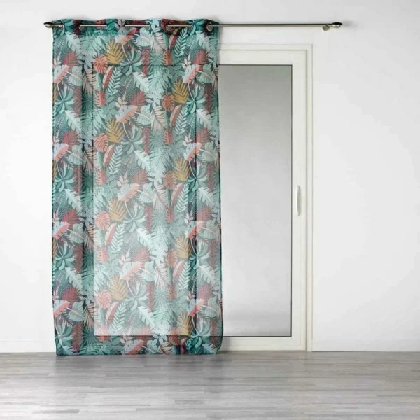 ultratendance Paris Prix Rideau Voilage à Œillets Jacala II 140x240cm Bleu 1
