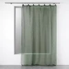 Paris Prix Rideau Voilage à Anneaux Linka 140x240cm Kaki Acheter Maintenant 19