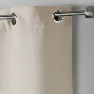 VIDAXL Rideaux Occultants Aspect Lin Avec Crochets 2pcs Gris 140x245cm dernière tendance 8