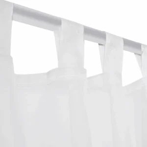 VIDAXL Rideau Fin Blanc 140×225 Cm 2 Pcs acheter 11