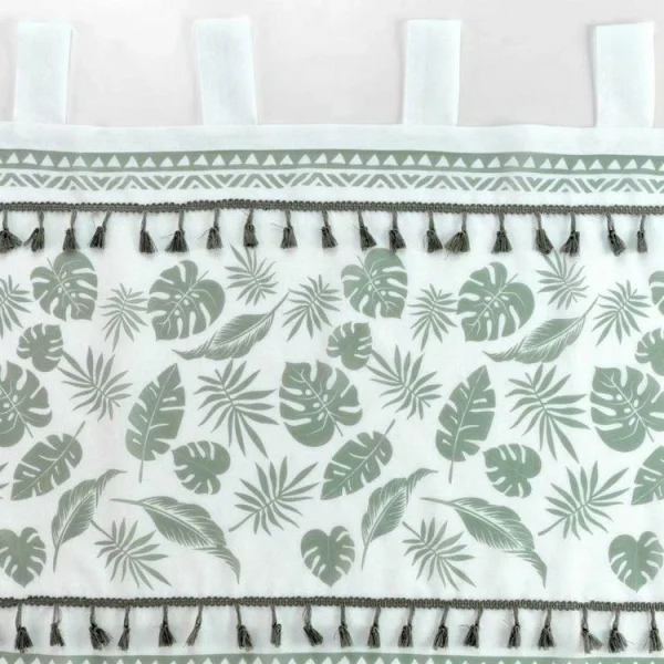 Meilleur Prix Garanti Paris Prix Rideau Voilage à Passants Milagreen 140x240cm Blanc 4