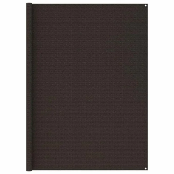 VIDAXL Tapis De Tente 250×200 Cm Marron marque pas cher 1