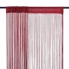 grande qualité VIDAXL Rideau En Fils 2 Pcs 140 X 250 Cm Bordeaux 10