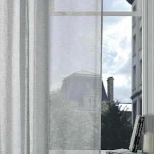 vente chaude ATMOSPHERA Voilage Fred – 140 X 240 Cm – Gris 7