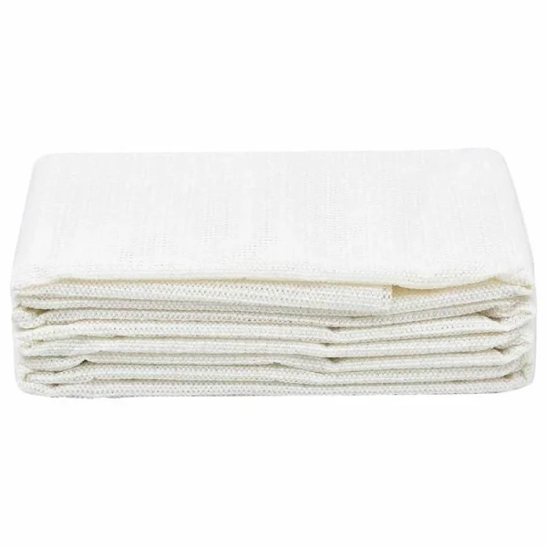 VIDAXL Tapis De Tente 100×500 Cm Blanc dernière tendance 3