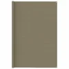 Livraison Standard/Rapide VIDAXL Tapis De Tente 250×600 Cm Taupe 14
