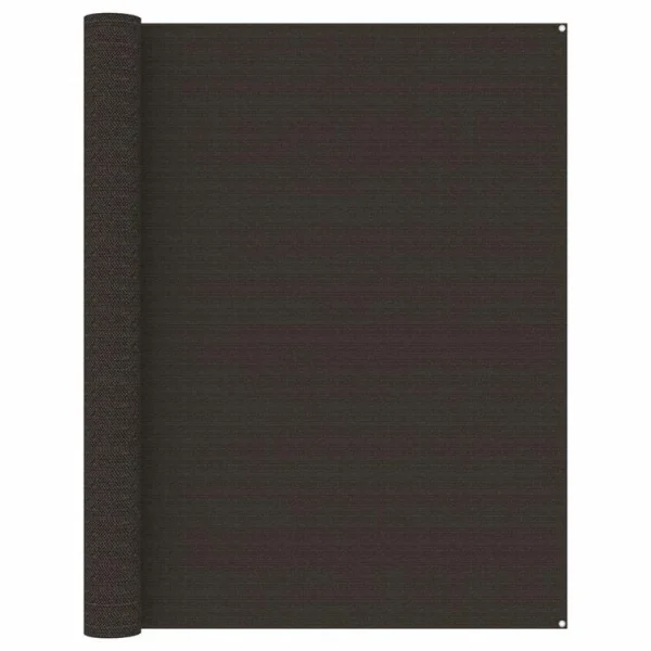 VIDAXL Tapis De Tente 250×450 Cm Marron excellents soldes 1