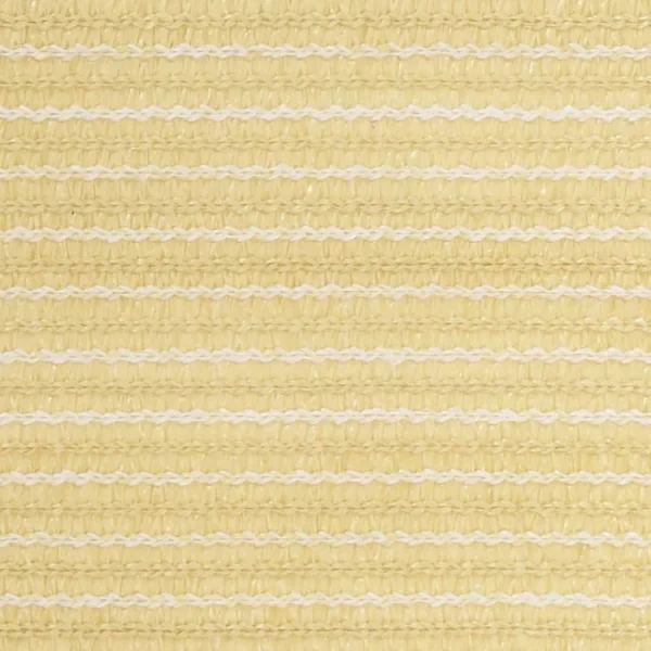 VIDAXL Tapis De Tente 400×400 Cm Beige shopping pas cher 3