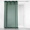 De super promotions disponibles Paris Prix Rideau Voilage à Œillets Casual 140x240cm Vert 5