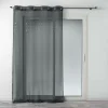REMISE allant jusqu. Paris Prix Rideau Voilage à Œillets Krom 140x240cm Anthracite 7