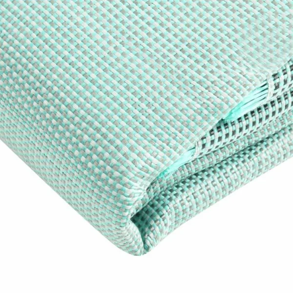 Dernières Nouveautés VIDAXL Tapis De Tente 250×200 Cm Vert 4