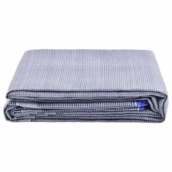VIDAXL Tapis De Tente 450×250 Cm Bleu de garantie authentique 1