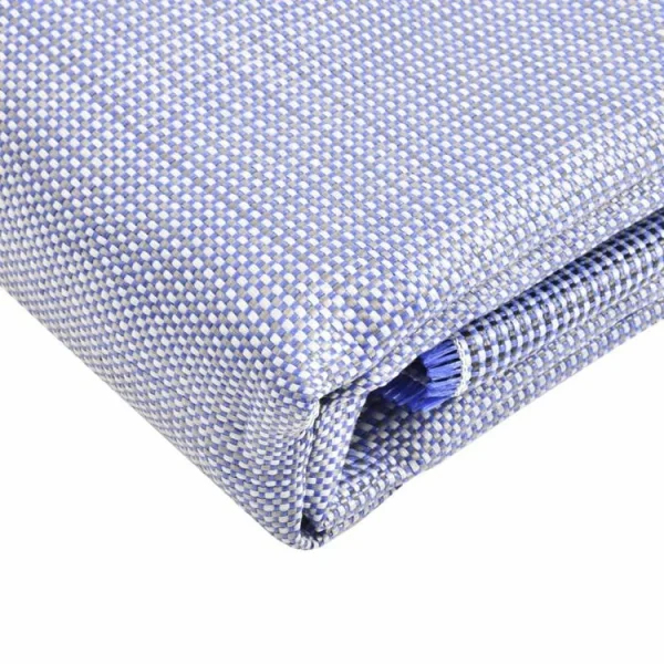VIDAXL Tapis De Tente 450×250 Cm Bleu de garantie authentique 4