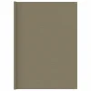 VIDAXL Tapis De Tente 300×500 Cm Taupe soldes officiel 16