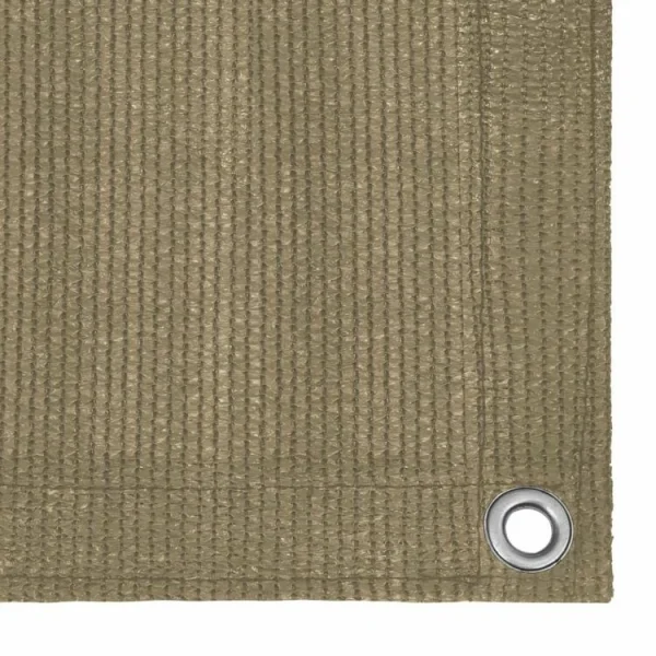 VIDAXL Tapis De Tente 300×500 Cm Taupe soldes officiel 3