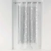 Paris Prix Rideau Voilage à Œillets Bloomy 140x240cm Blanc soldes 16