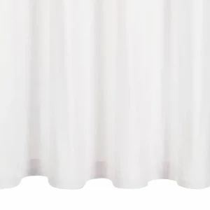 prix pas cher VIDAXL Rideaux Avec Anneaux En Metal 2 Pcs Coton 140×175 Cm Blanc 10
