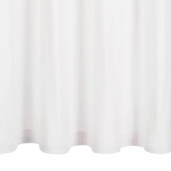 prix pas cher VIDAXL Rideaux Avec Anneaux En Metal 2 Pcs Coton 140×175 Cm Blanc 4