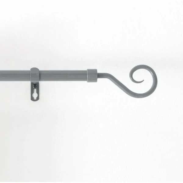 Paris Prix Kit Tringle Déco Extensible Hooky 120-210cm Gris boutiqued en ligne 1