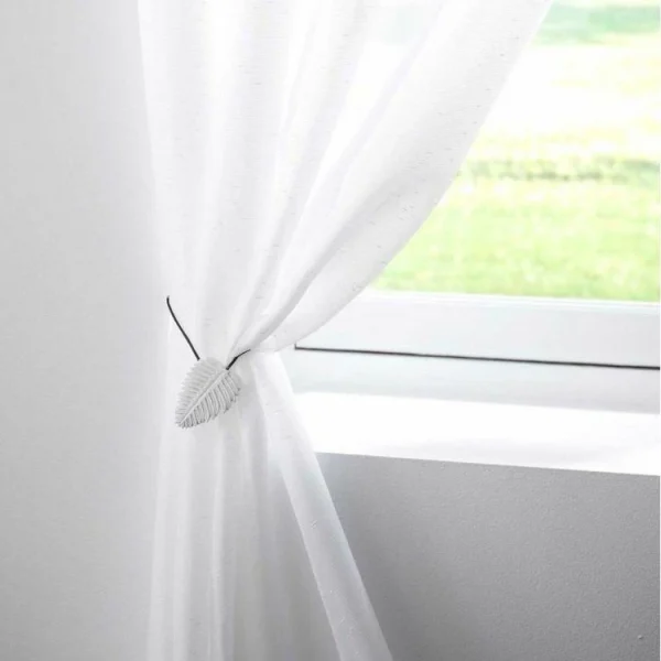 Paris Prix Embrasse De Rideau Aimantée Zafara 33cm Blanc solde en ligne 3