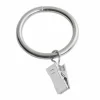 site soldes Paris Prix Lot De 10 Anneaux Pince 12cm Chrome 13