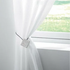 Achat Paris Prix Embrasse De Rideau Aimantée Green Park 43cm Blanc 7