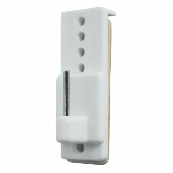 boutique en ligne Paris Prix Lot De 2 Crochets Adhésifs Réglables 10cm Blanc 1