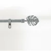 Paris Prix Kit Tringle Déco Extensible Tropi 120-210cm Gris soldes en ligne 11