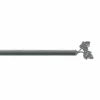 Paris Prix Tringle Déco Extensible Feuillina 60-80cm Gris soldes luxe 5