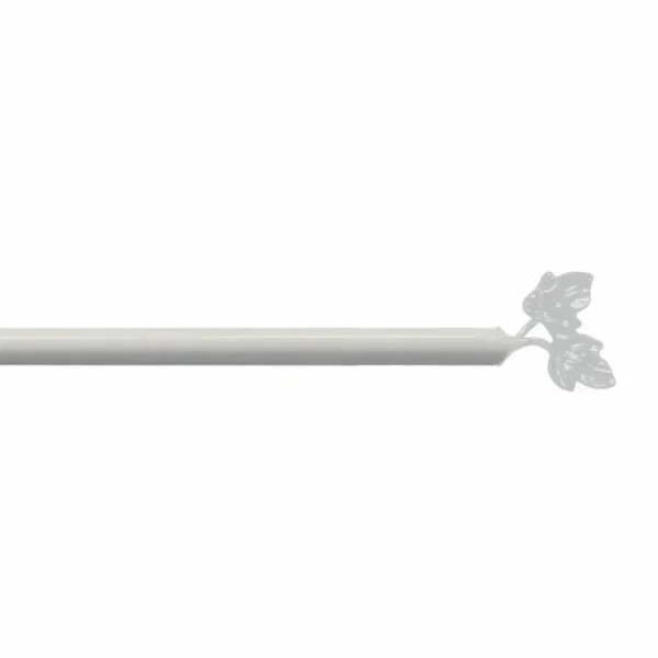 Paris Prix Tringle Déco Extensible Feuillina 40-60cm Blanc Boutique officielle 1
