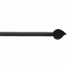 Paris Prix Tringle Déco Extensible Folia 60-80cm Noir Boutique officielle 7