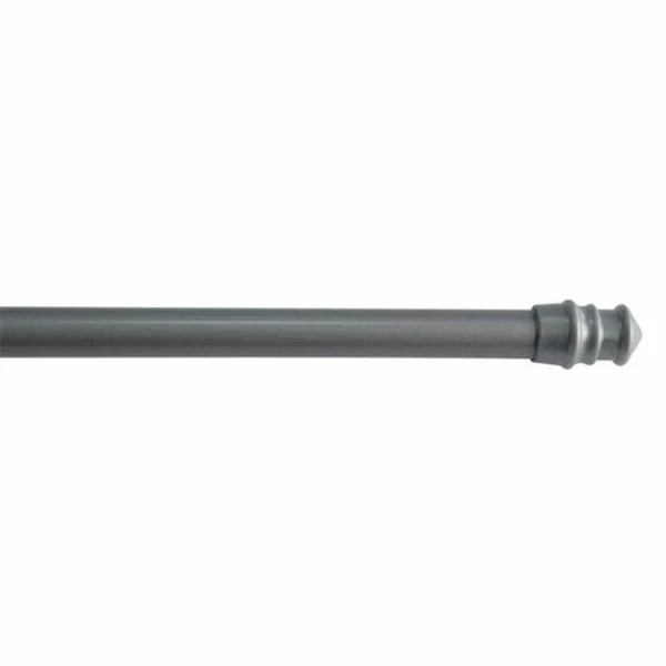 fashion pas cher Paris Prix Tringle Extensible En Métal Bistrot 50-75cm Gris 1