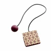 magasin en ligne Paris Prix Embrasse De Rideau Aimantée Arlequin 43cm Bordeaux 5