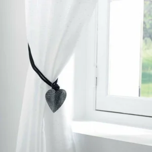 site officiel Paris Prix Embrasse De Rideau Corde Amourette 40cm Noir 7