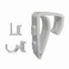 Paris Prix Lot De 2 Crochets & Clips Adaptables 16cm Blanc REMISE allant 11