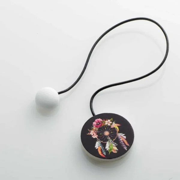 excellente qualité Paris Prix Embrasse De Rideau Aimantée Plumania 43cm Multicolore 1