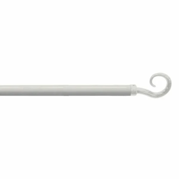 meilleur service Paris Prix Tringle Déco Extensible Spiralia 40-60cm Blanc 1