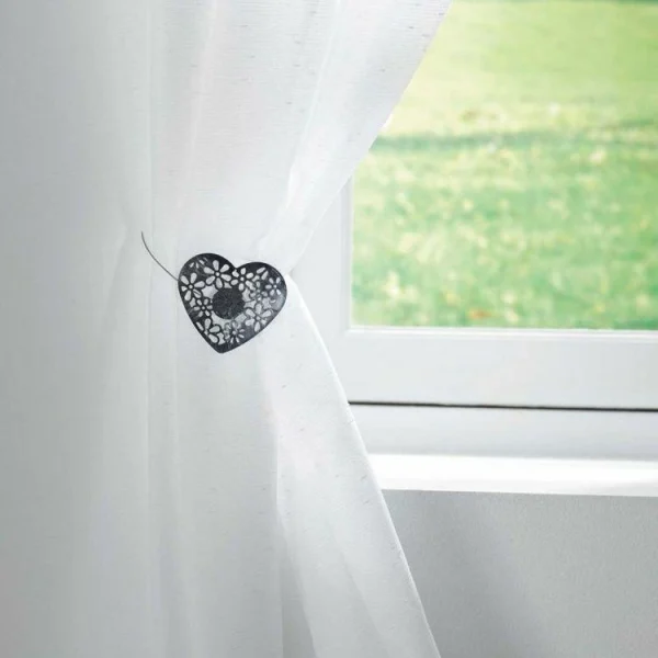 Paris Prix Embrasse De Rideau Aimantée Lovely 30cm Noir vente luxe pas cher 3