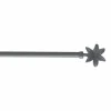 offre spéciale Paris Prix Tringle Déco Extensible Fleurella 40-60cm Gris 7