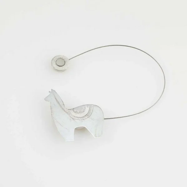 Paris Prix Embrasse De Rideau Aimantée Yzma 30cm Blanc vente en ligne 1
