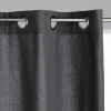 ATMOSPHERA Rideau Panama – 140 X 260 Cm – Gris Foncé nouvelle saison 16