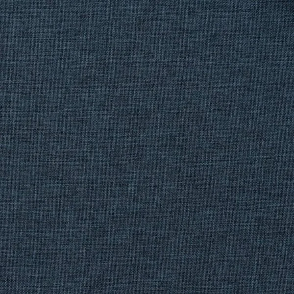 VIDAXL Rideau Occultant D’aspect De Lin Avec Crochets Bleu 290×245 Cm Boutique 5
