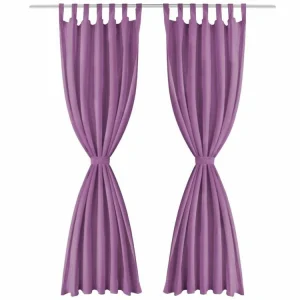 VIDAXL Rideaux Occultants Avec Crochets 2 Pcs Taupe 140×225 Cm magasins pour 9