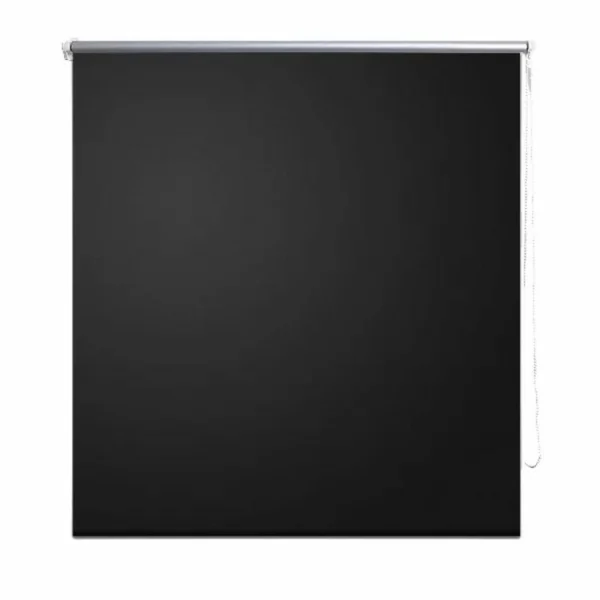 VIDAXL Store Enrouleur Occultant Noir 60 X 120 Cm pas cher 3