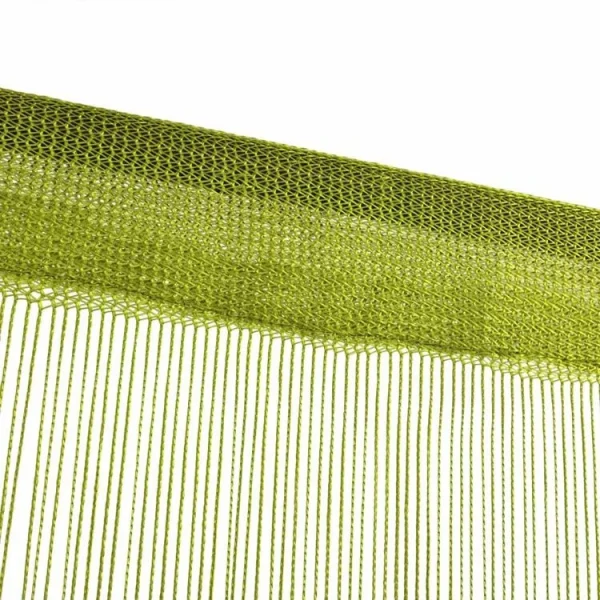 garantis authentique VIDAXL Rideau En Fils 2 Pcs 100 X 250 Cm Vert 5