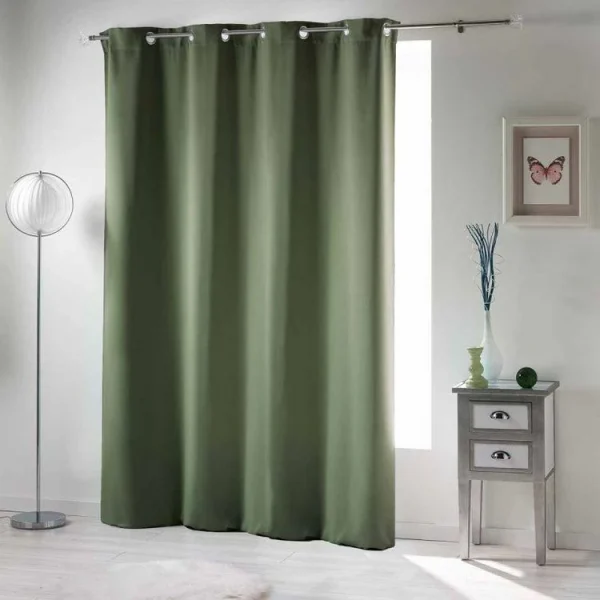achat pas cher Paris Prix Rideau Occultant Occult 135x180cm Kaki 1